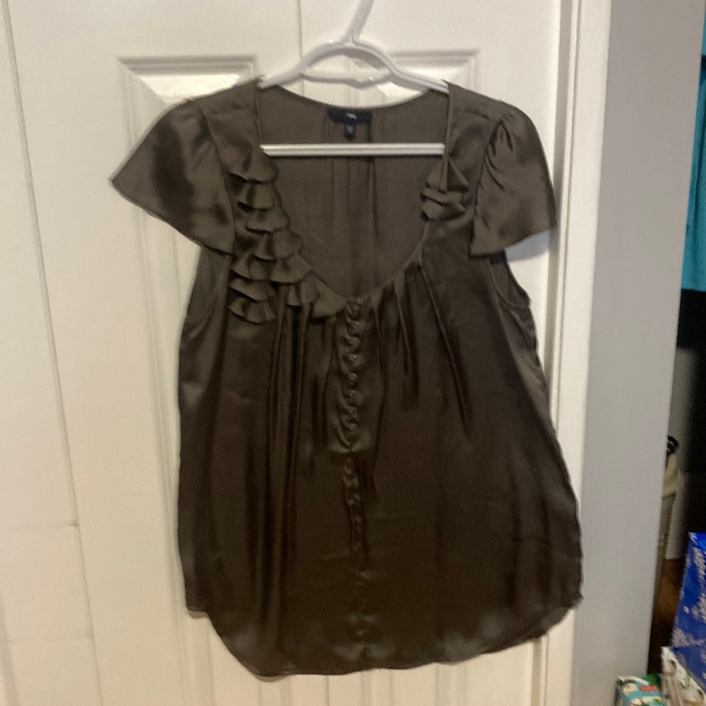 Gap grey blouse